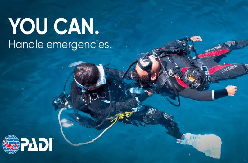 PADI Rescue Diver (incluye Emergency First Response® – RCP y DEA)